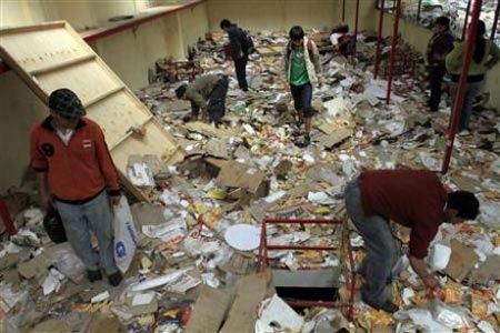 Chile tăng cường cứu trợ cho nạn nhân động đất